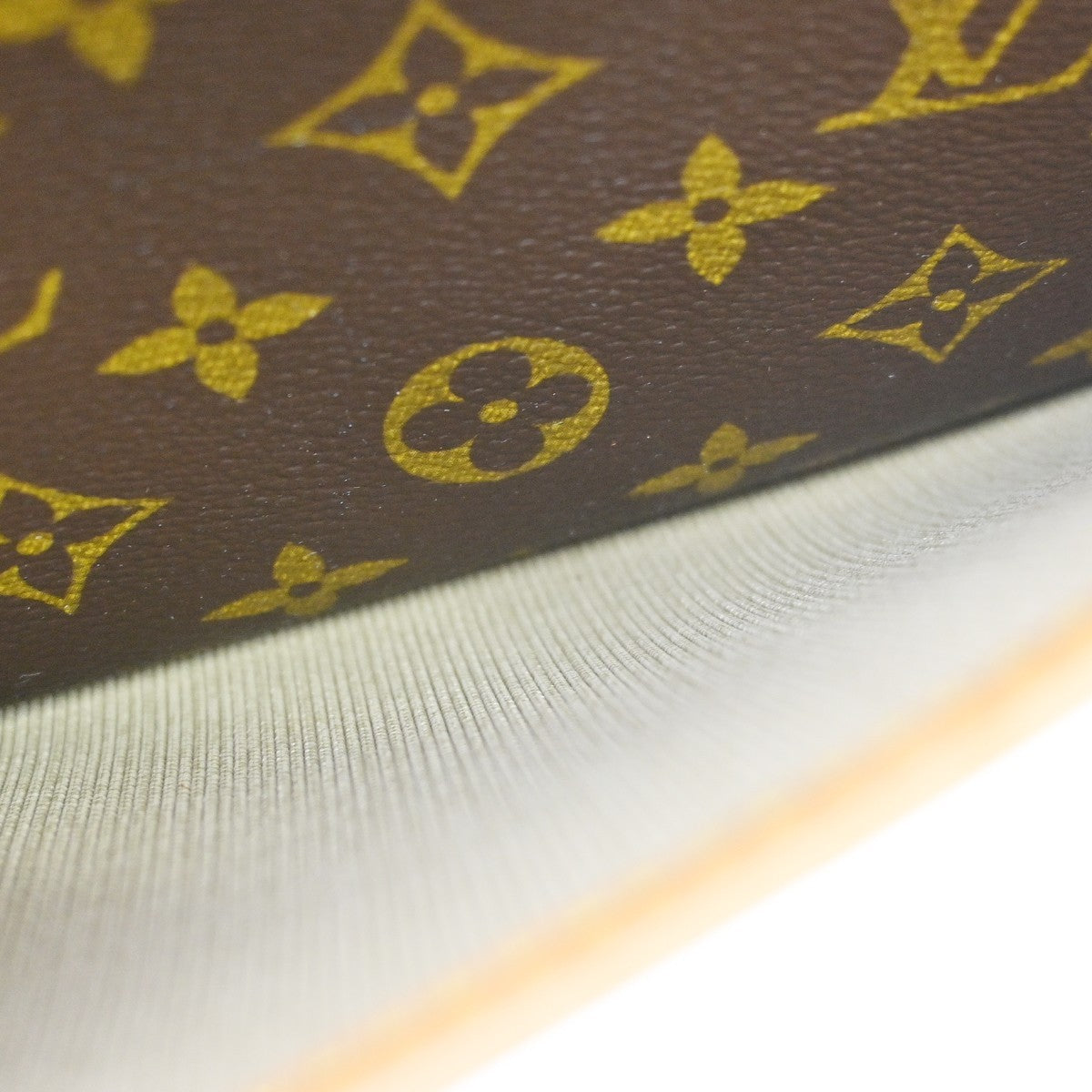 Louis Vuitton Deauville Monogram, Brown, Canvas, Handbag