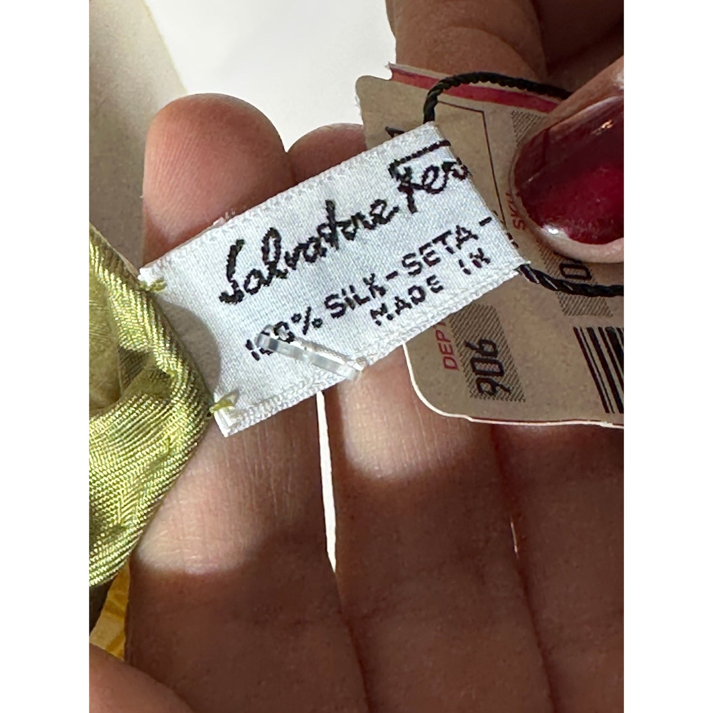 Salvatore Ferragamo Silk Scarf