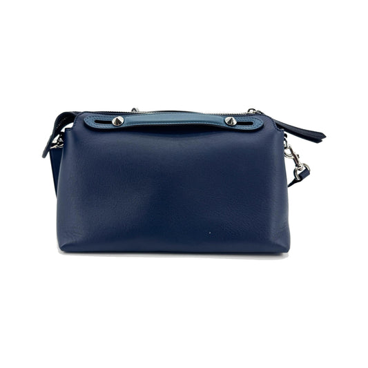 Fendi Selleria By The Way Satchel Leather, White, Calfskin, Shoulder Bag