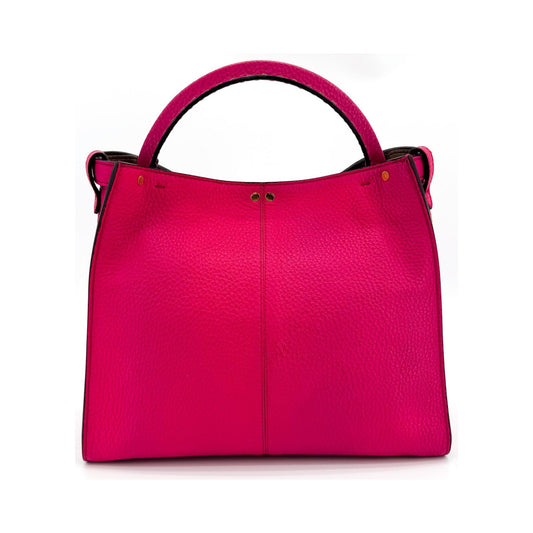 Fendi Selleria Peekaboo Essentially Leather, Pink, Leather, Handbag