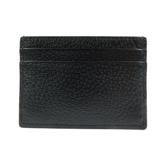 Gucci Animalier Card Holder Leather, Black, Leather, Card Holder