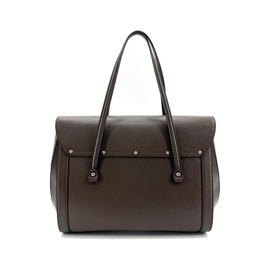 Gucci Bamboo Bullet Top Handle Leather, Brown, Leather, Handbag