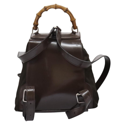 Gucci Vintage Bamboo Backpack - Brandsamsara