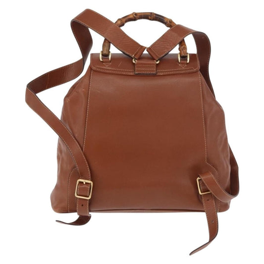 Gucci Vintage Bamboo Backpack - Brandsamsara
