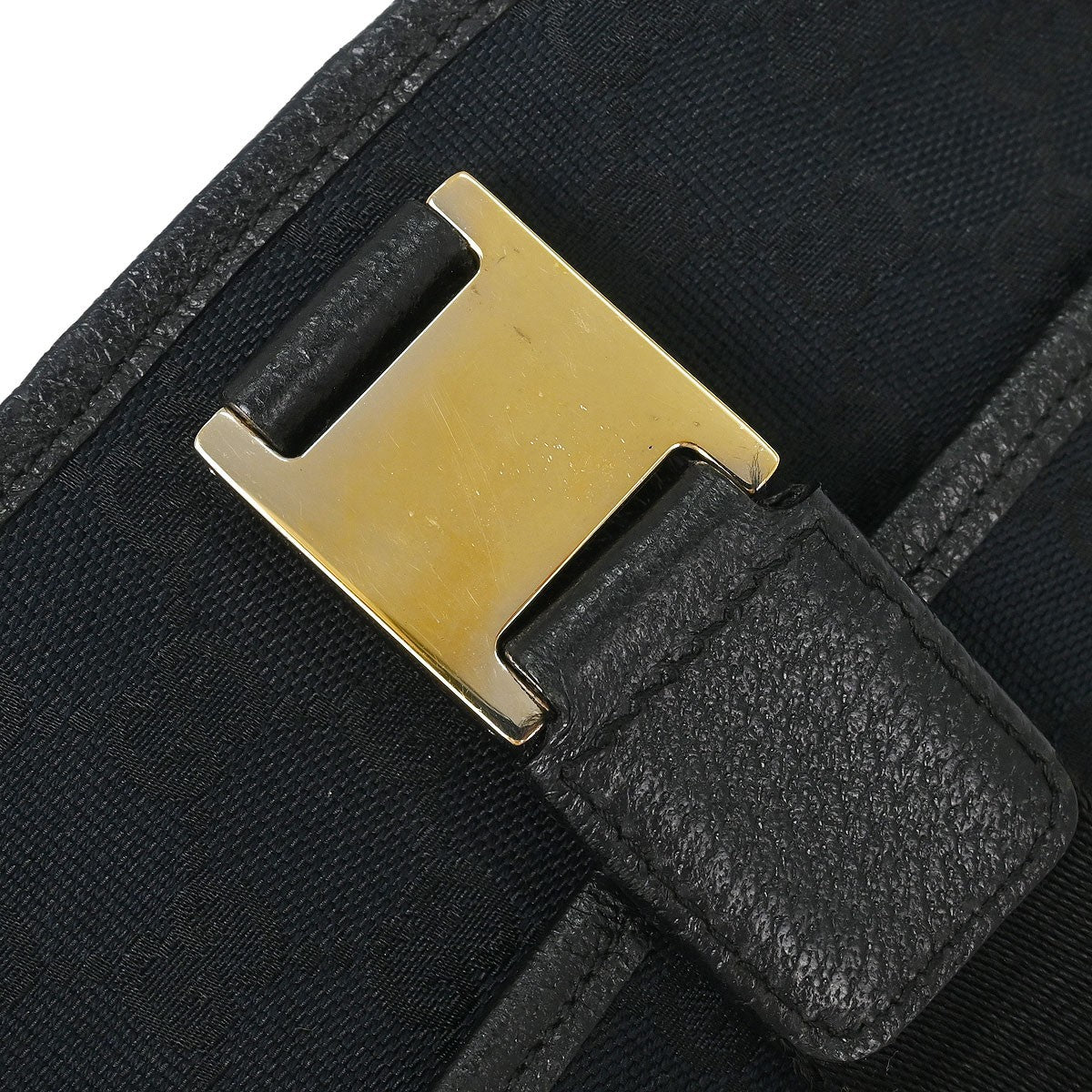 Gucci Web Handle Buckle Tote - Brandsamsara