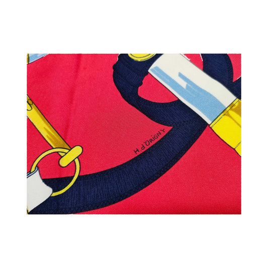Hermes Carré 90 Silk multicolor, Multicolour, Silk, Scarf