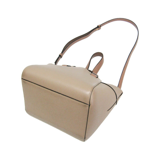 Loewe Hammock Nugget Leather, Beige, Leather, Handbag