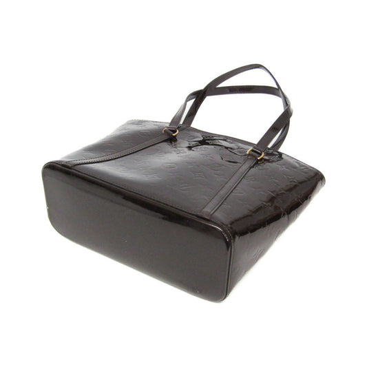 Louis Vuitton Avalon Monogram Vernis, Burgundy, Patent Leather, Handbag