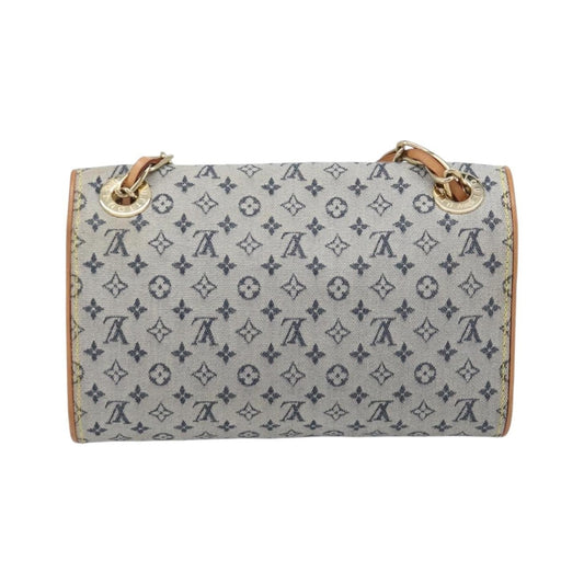 Louis Vuitton Camille Mini Lin, Blue, Canvas, Handbag