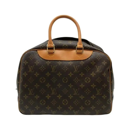 Louis Vuitton Deauville Monogram Canvas, Brown, Canvas, Handbag