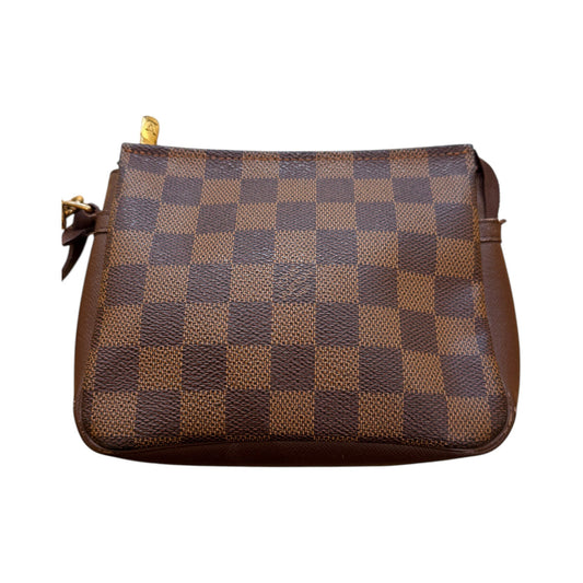 Louis Vuitton Kasai Clutch Damier Ebene, Brown, Canvas, Clutch