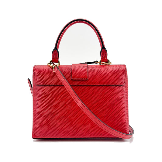 Louis Vuitton Locky Epi Leather, Red, Leather, Handbag