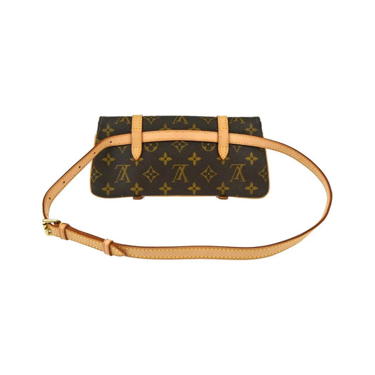 Louis Vuitton Marelle Waist Monogram Canvas, Brown, Canvas, Clutch
