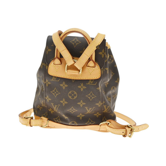 Louis Vuitton Montsouris NNM Monogram Canvas, Brown, Canvas, Backpack