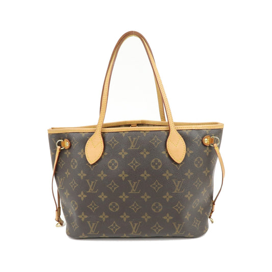 Louis Vuitton Neverfull Monogram Canvas, Brown, Canvas, Tote Bag