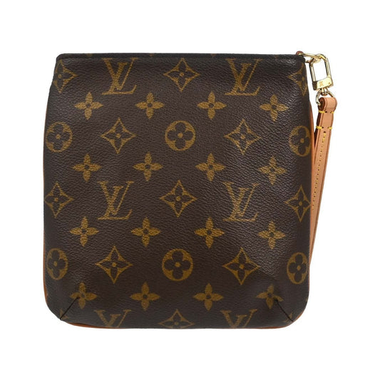 Louis Vuitton Partition Wristlet Clutch Monogram Canvas, Brown, Canvas, Clutch