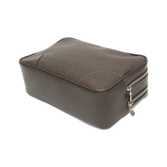 Louis Vuitton Pavel Taiga Leather, Brown, Leather, Clutch