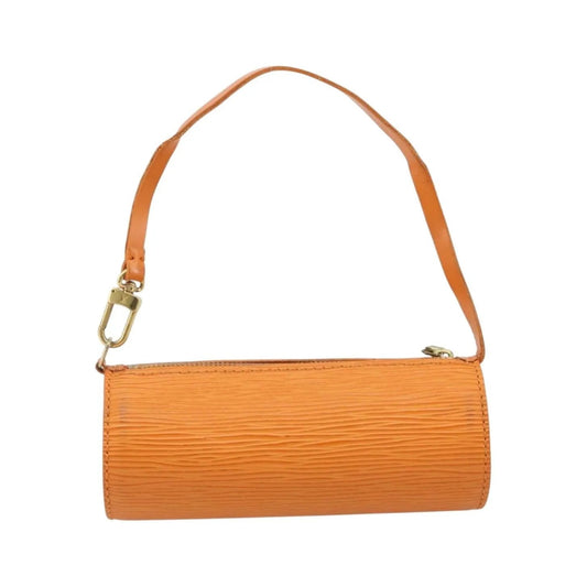 Louis Vuitton Soufflot Pochette Epi Leather, Orange, Leather, Clutch