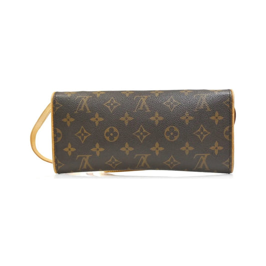 Louis Vuitton Twin Monogram Canvas, Brown, Canvas, Clutch
