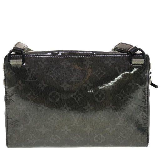 Louis Vuitton Messenger Bag Limited Edition Monogram Eclipse Glaze Canvas, Black, Canvas, Shoulder Bag