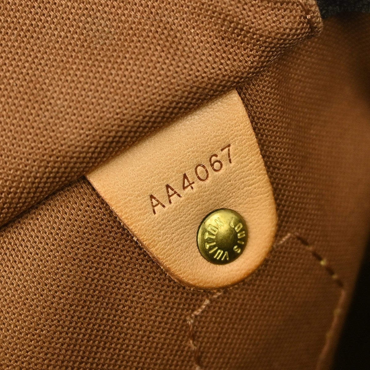 Louis Vuitton Speedy Handbag Monogram Canvas, BROWN, CANVAS, Handbag
