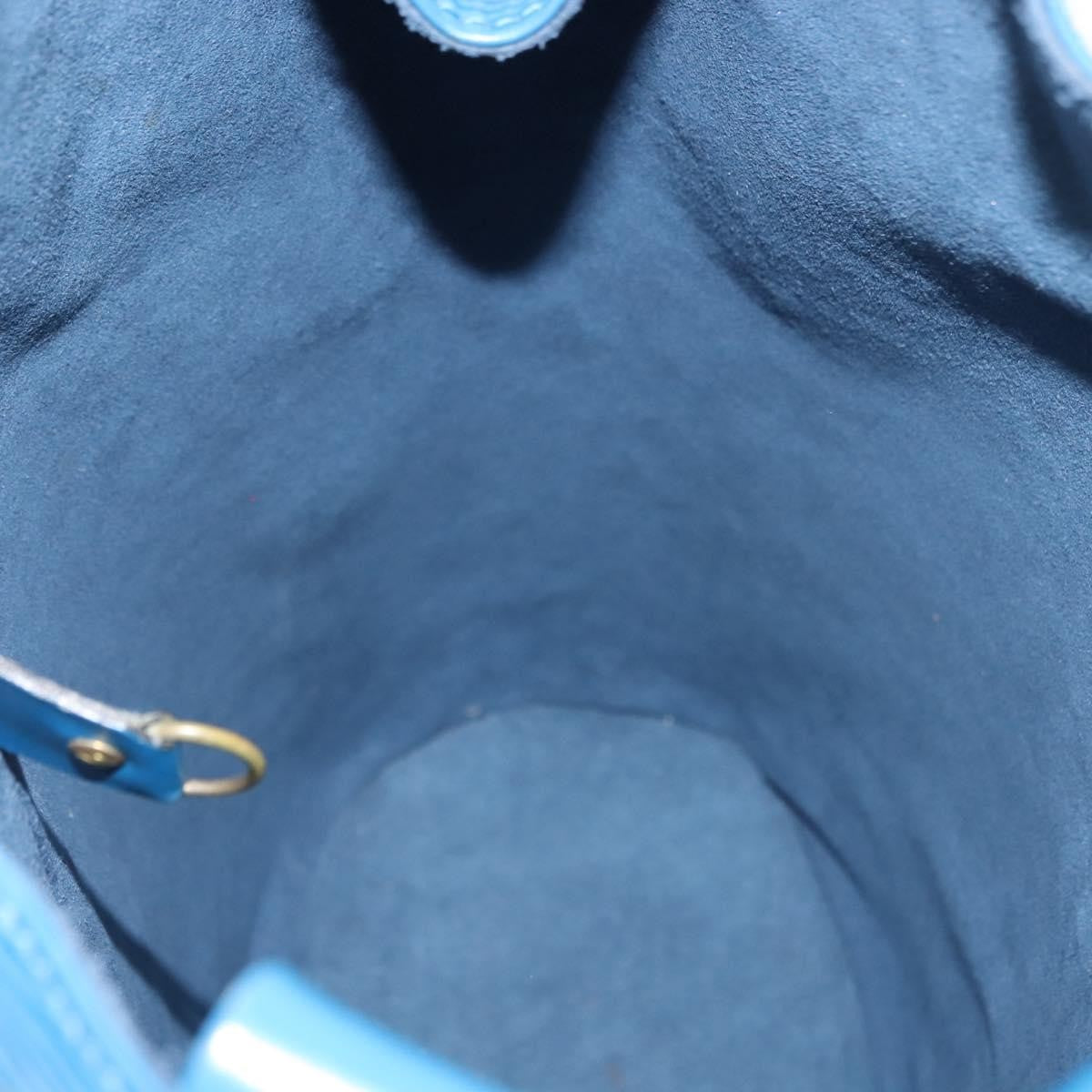 Louis Vuitton Randonnee Backpack Epi Leather, BLUE, LEATHER, Backpack