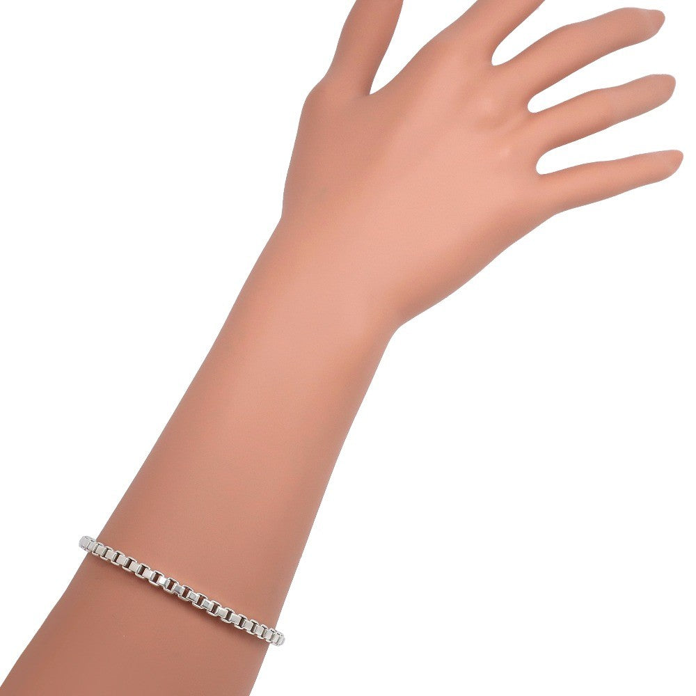 Tiffany & Co. Venetian Link Bracelet Sterling Silver, SILVER, SILVER, Bracelet
