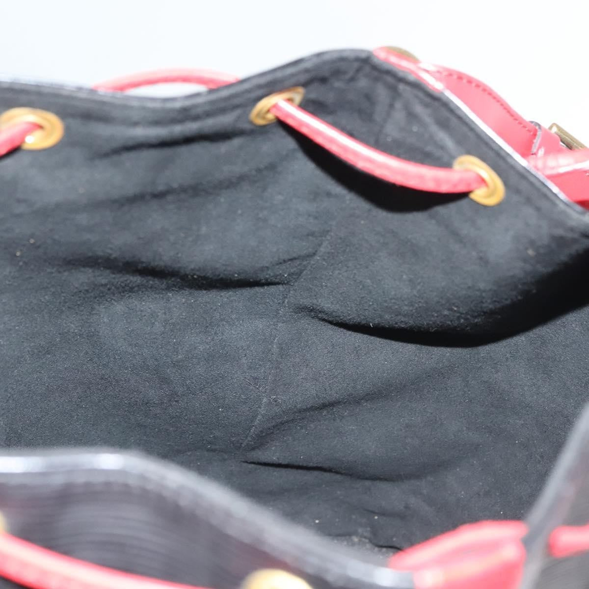 Louis Vuitton Noe Handbag Epi Leather, BLACK, LEATHER, Handbag