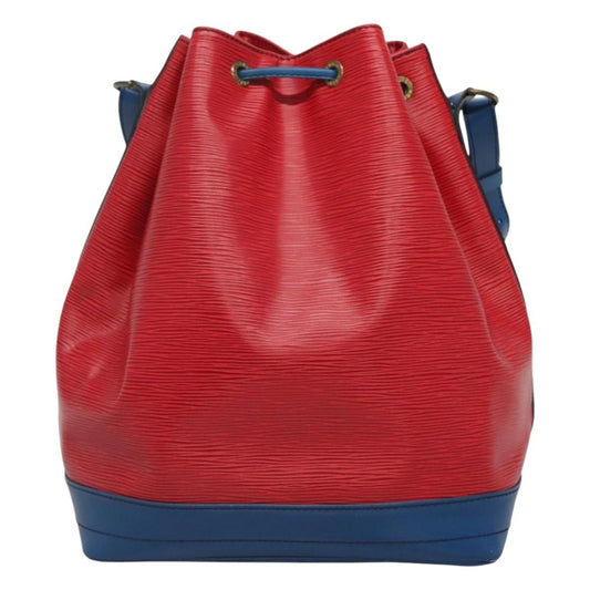 Louis Vuitton Bicolor Noe Handbag Epi Leather, RED, LEATHER, Handbag