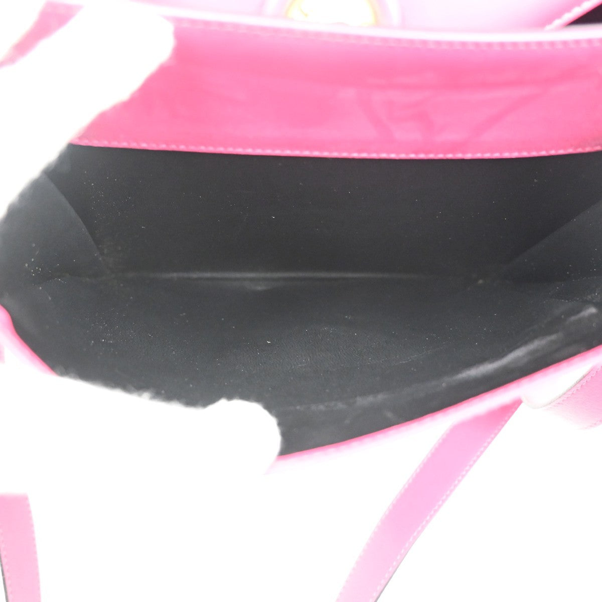Salvatore Ferragamo Vintage Shoulder Bag Leather, PINK, LEATHER, Shoulder bag