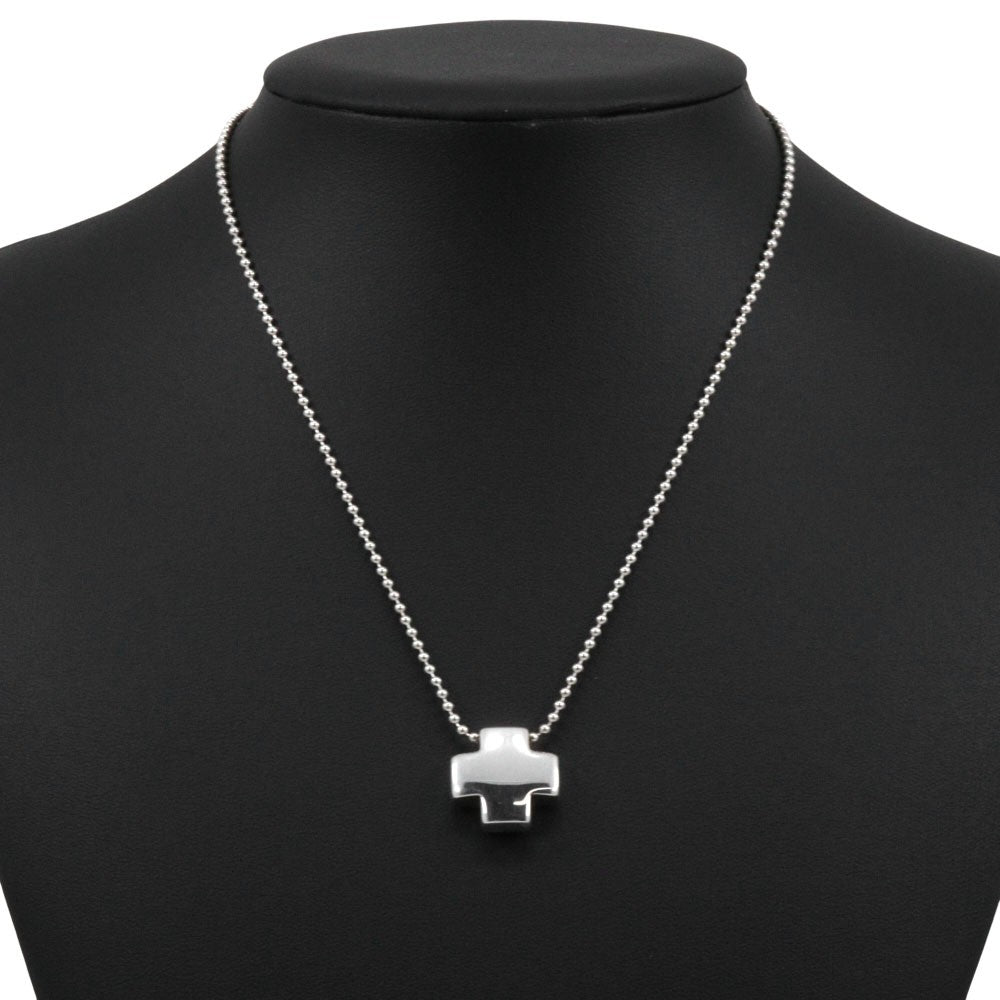Tiffany & Co. Roman Cross Necklace Silver, SILVER, SILVER, Necklace