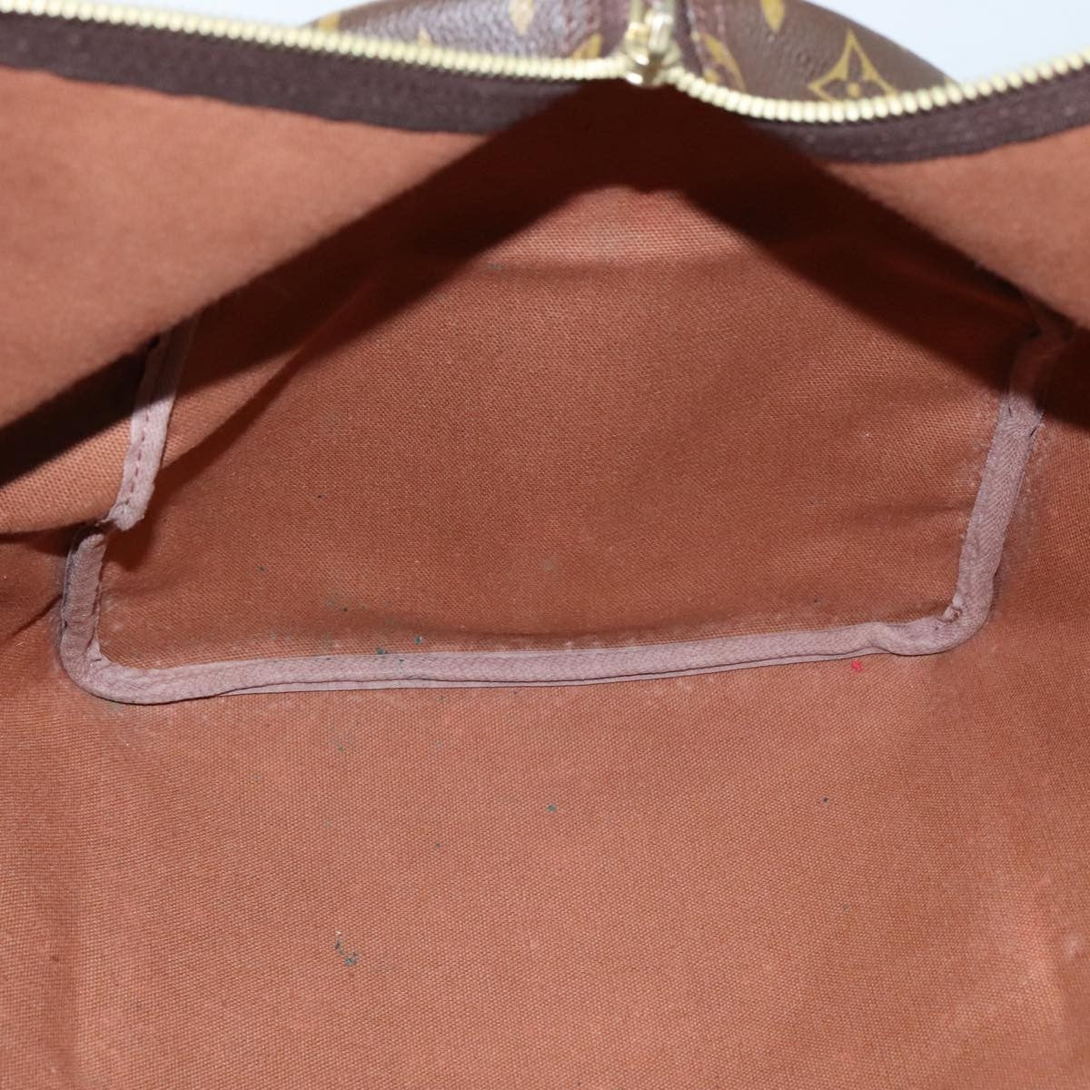 Louis Vuitton Keepall Bag Monogram Canvas, BROWN, CANVAS, Travel bag