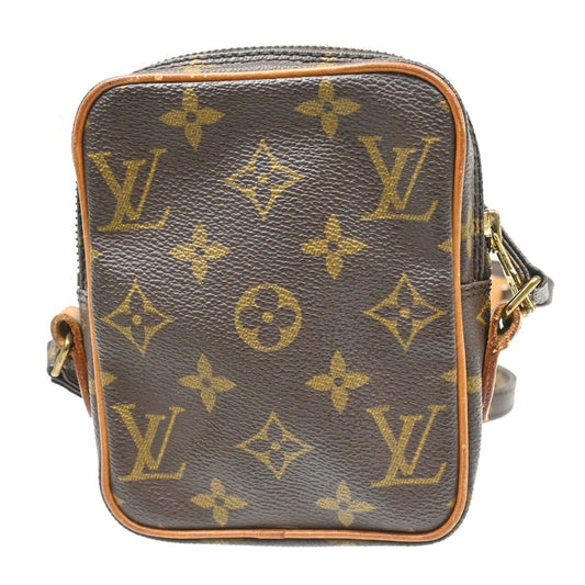 Louis Vuitton Danube Handbag Monogram Canvas, Brown, Canvas, Shoulder Bag