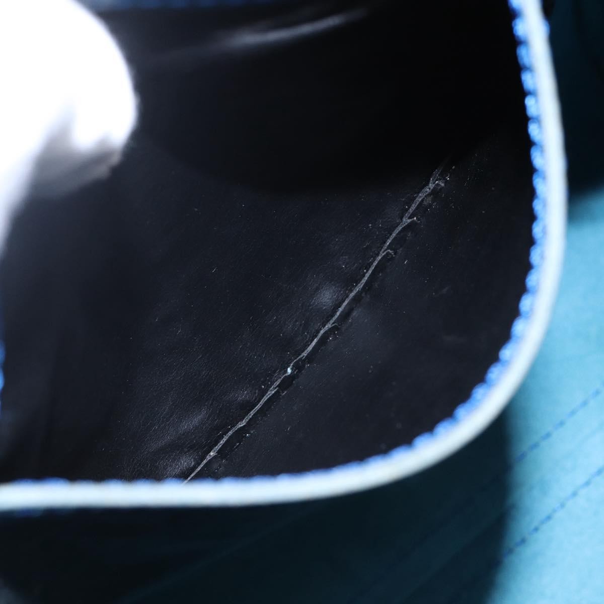 Louis Vuitton Speedy Handbag Epi Leather, BLUE, LEATHER, Handbag