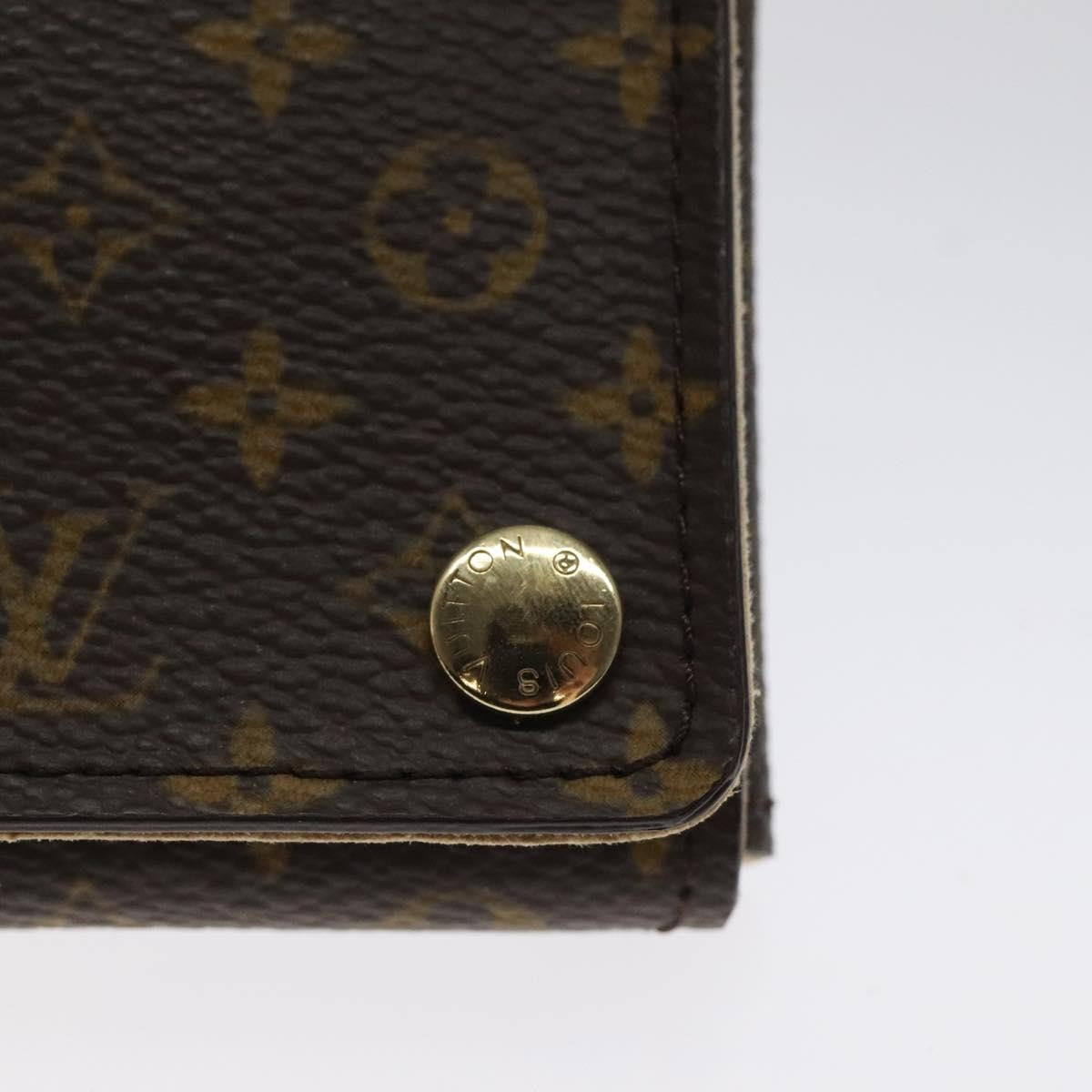 Louis Vuitton CASE JEWELRY BOX Canvas, BROWN, CANVAS, Wallets
