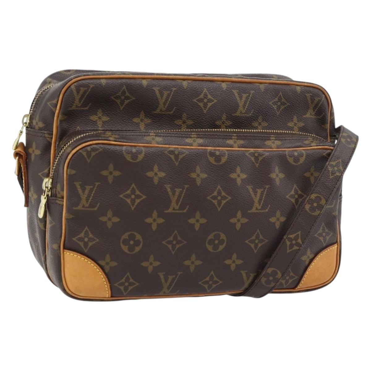 Louis Vuitton Nil Messenger Bag Monogram Canvas, Brown, Canvas, Shoulder Bag