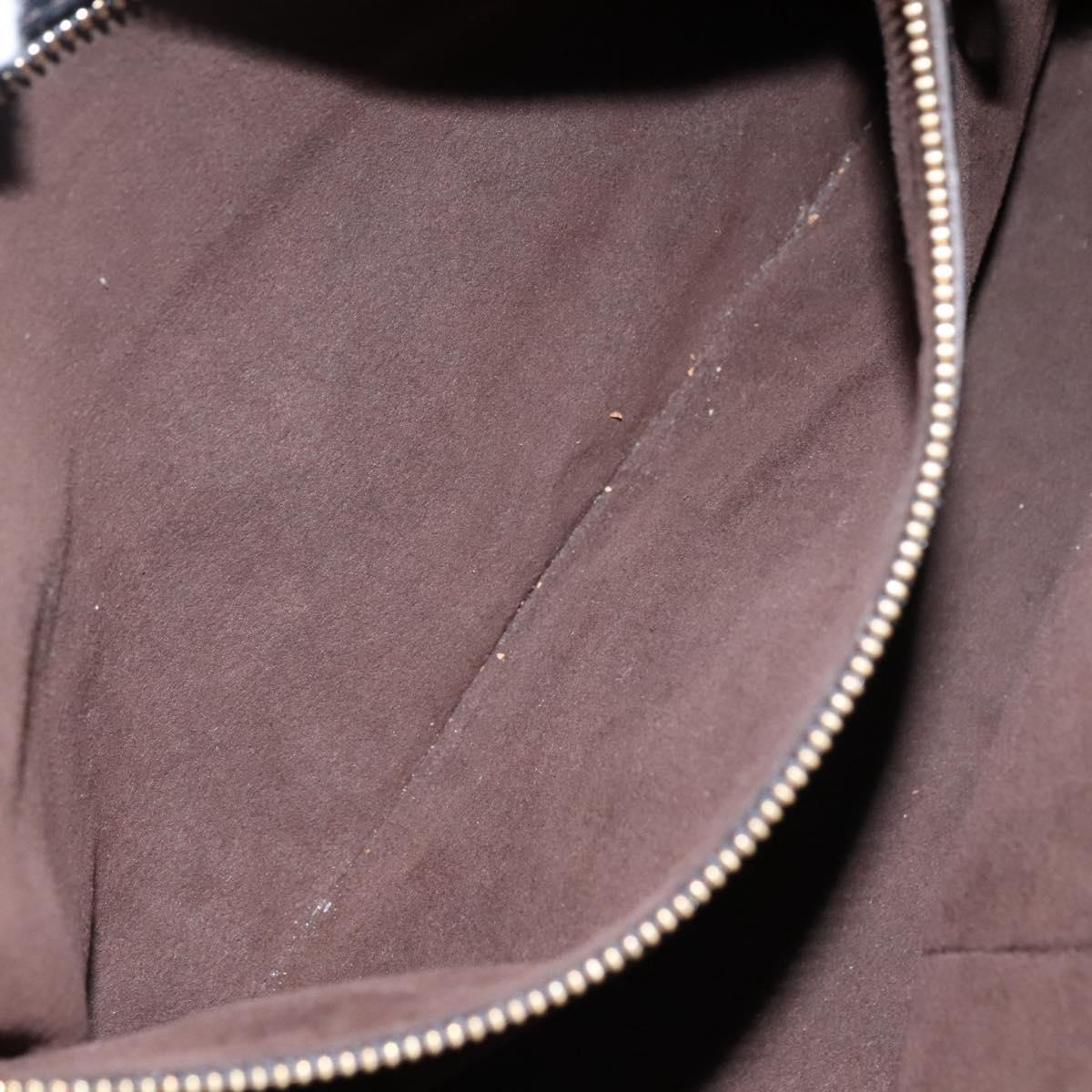 Louis Vuitton Stellar Handbag Mahina Leather, BLACK, LEATHER, Handbag