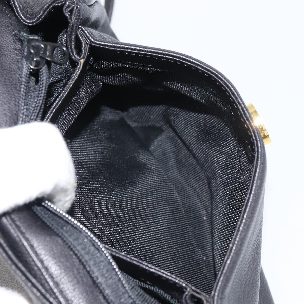 Givenchy Vintage 4G shoulder bag Leather, BLACK, LEATHER, Shoulder bag