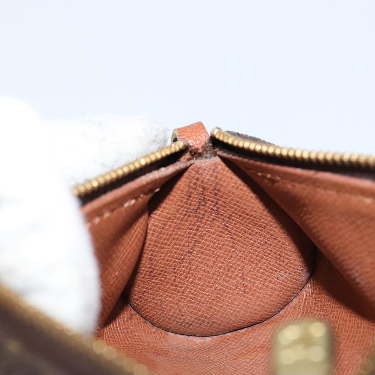 Louis Vuitton Papillon Pochette Monogram Canvas, BROWN, CANVAS, Clutche & pouche