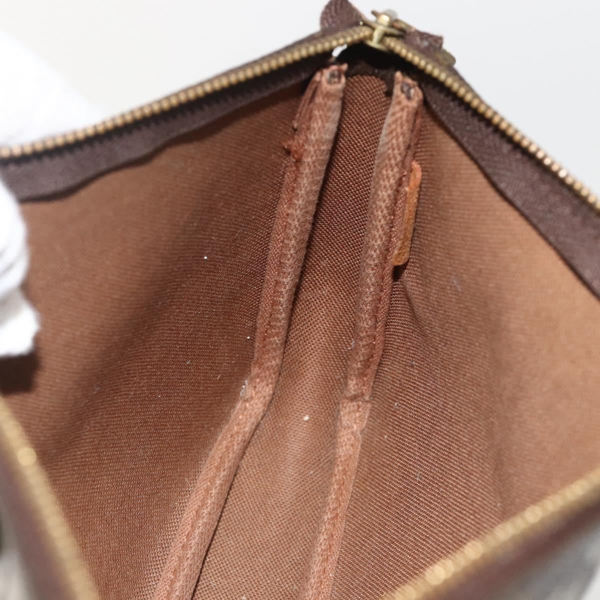 Louis Vuitton Pochette Accessoires Limited Edition Monogram Graffiti, Brown, Canvas, Clutch