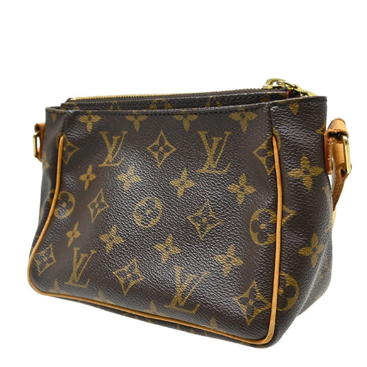 Louis Vuitton Viva Cite Handbag Monogram Canvas, Brown, Canvas, Shoulder Bag
