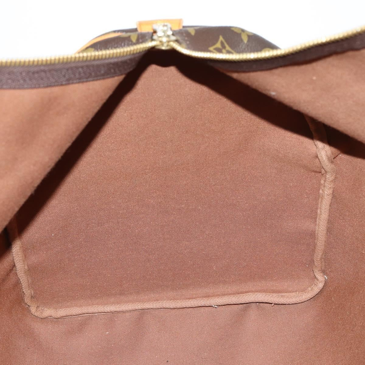 Louis Vuitton Keepall Bag Monogram Canvas, BROWN, CANVAS, Travel bag