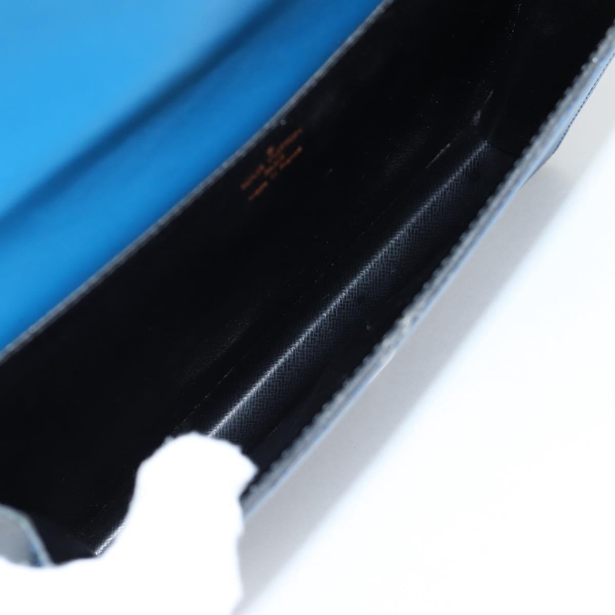 Louis Vuitton Grenelle Shoulder Bag Epi Leather, BLUE, LEATHER, Shoulder bag