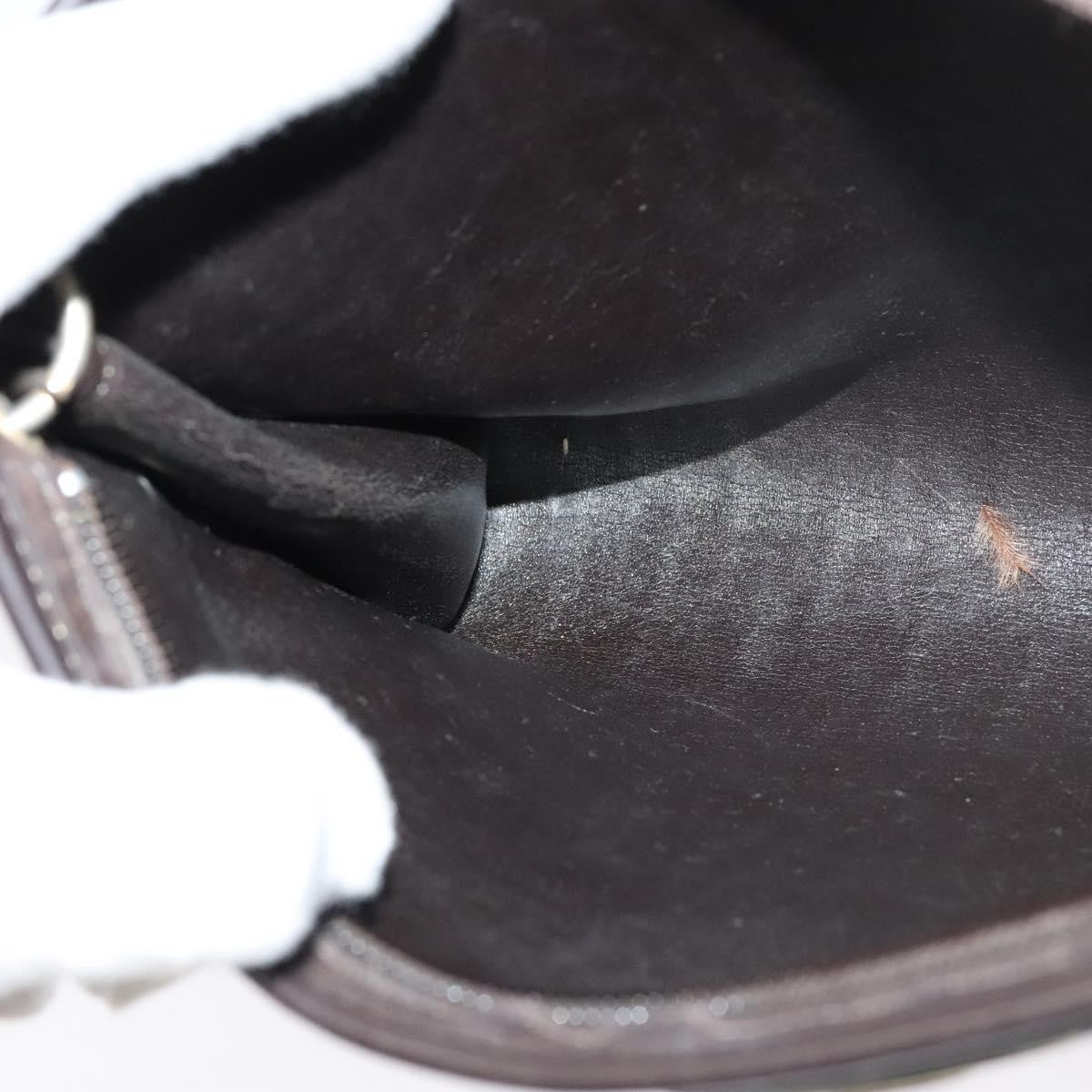 Christian Dior Vintage Trotter Shoulder Bag Canvas, BROWN, CANVAS, Shoulder bag