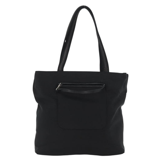 Prada Vintage Tote Nylon, Black, Nylon, Tote Bag