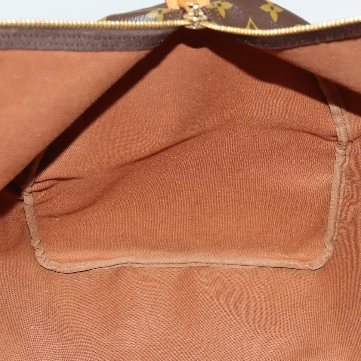 Louis Vuitton Keepall Bag Monogram Canvas, BROWN, CANVAS, Travel bag