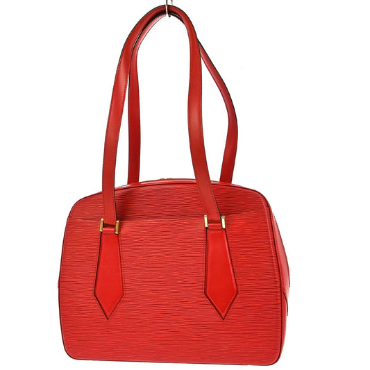Louis Vuitton Voltaire Handbag Epi Leather, RED, LEATHER, Shoulder bag