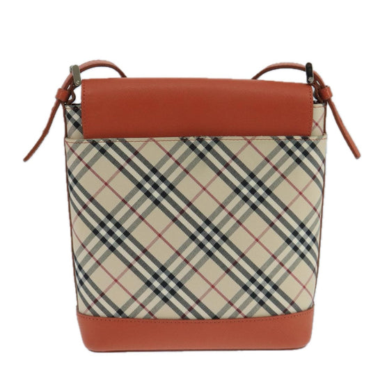 Burberry Nova check Shoulder bag Canvas, BEIGE, CANVAS, Shoulder bag