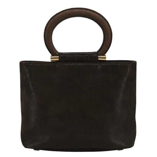 Celine Handbag Suede, BROWN, SUEDE, Handbag