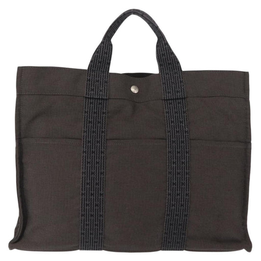 Hermes Fourre-tout Herline Fourre-tout Herline, GRAY, CANVAS, Tote bag